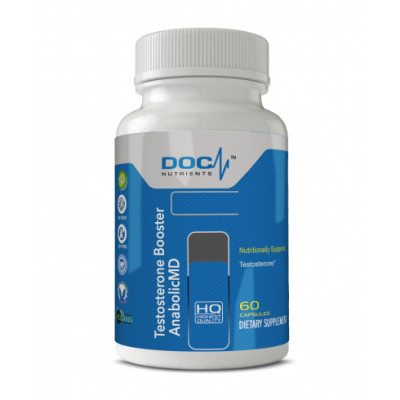 Testosterone Booster AnabolicMD (Formerly Testro Vida Pro Formula) 60 caps (3 Pack) - Delgado Protocol