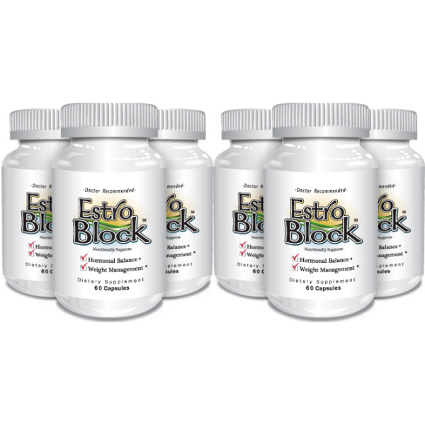 Delgado Protocol - EstroBlock 60 caps (6 Pack) Save $37.00!!! Detox Products